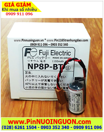 FUJI NP8P-BT; Pin nuôi nguồn FUJI NP8P-BT lithium 3.6v 1000mAh, Xuất xứ Nhật